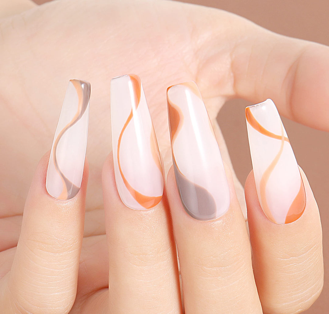 Soak Off U V LED Nude Brown Gel Nail Polish Color, Nudes Neutral Color Gel Kit for Halloween Nail Art Gifts for Women Mother Gift Set Of 12pcs X 8ml - Kit Set 1
