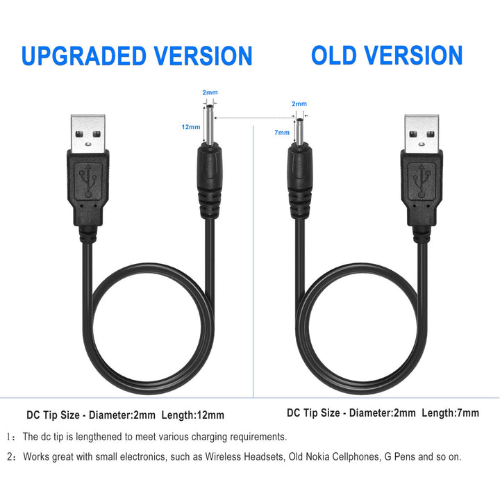 USB DC Charger Charge Charging Cable for Mini S530 Smal