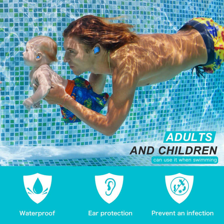 [Latest 2020] Ear Plugs for Sleeping Swimming, 8 Pair R
