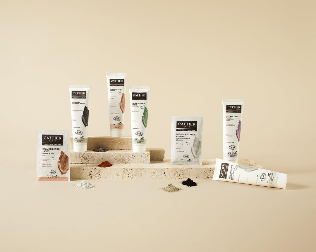 Cattier Organic White Clay Face Scrub With Aloe Vera 100 ml