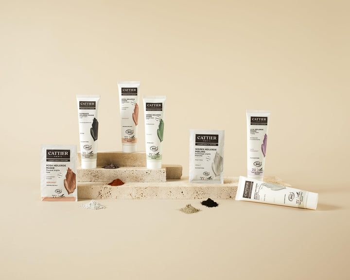 Cattier Organic White Clay Face Scrub With Aloe Vera 100 ml