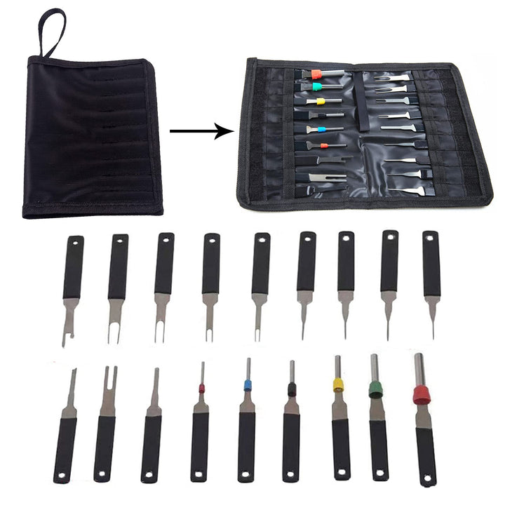 Terminal Extractor, 18 PCS Terminal Removal Tool Kit fo