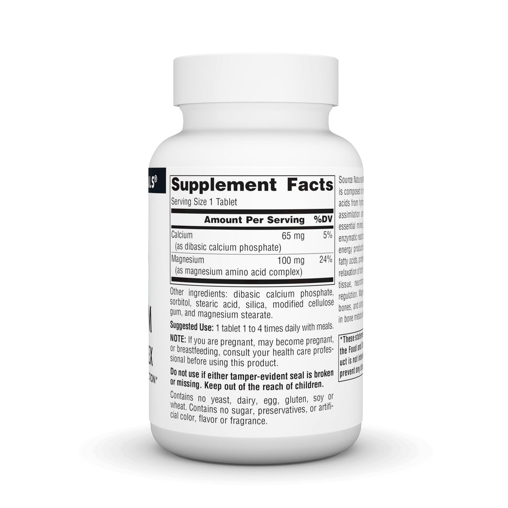 Source Naturals Magnesium Chelate Complex, Supports Ner