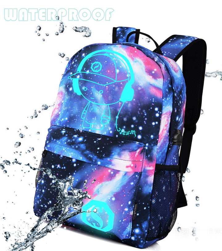 Backpack for School Boys Backpacks Kids Schoolbag Anime Bookbag Cool School Bag Girls Bookbags for Middle School High School Children&#39;s Laptop Backpack for Travel