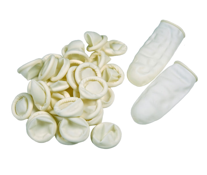 Disposable Latex Finger Cots 200pcs (Large), Anti-Stati