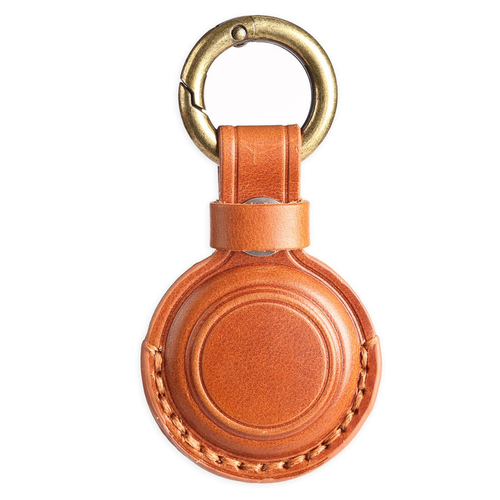 KEEPXYZ Genuine Leather Airtag Holder Suitable for Appl