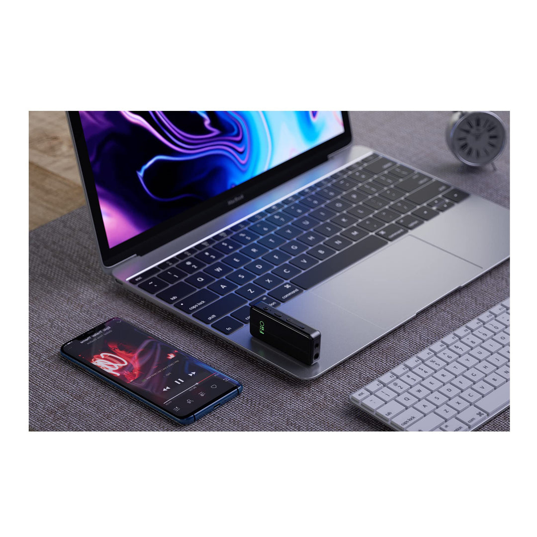 BTR3K Receiver Amplifier Bluetooth Headphone Amp High Resolution Support aptX HD/aptX LL/LDAC for Car Audio/Home TV/Speaker/Smartphones/PC (3.5mm/2.5mm Output)