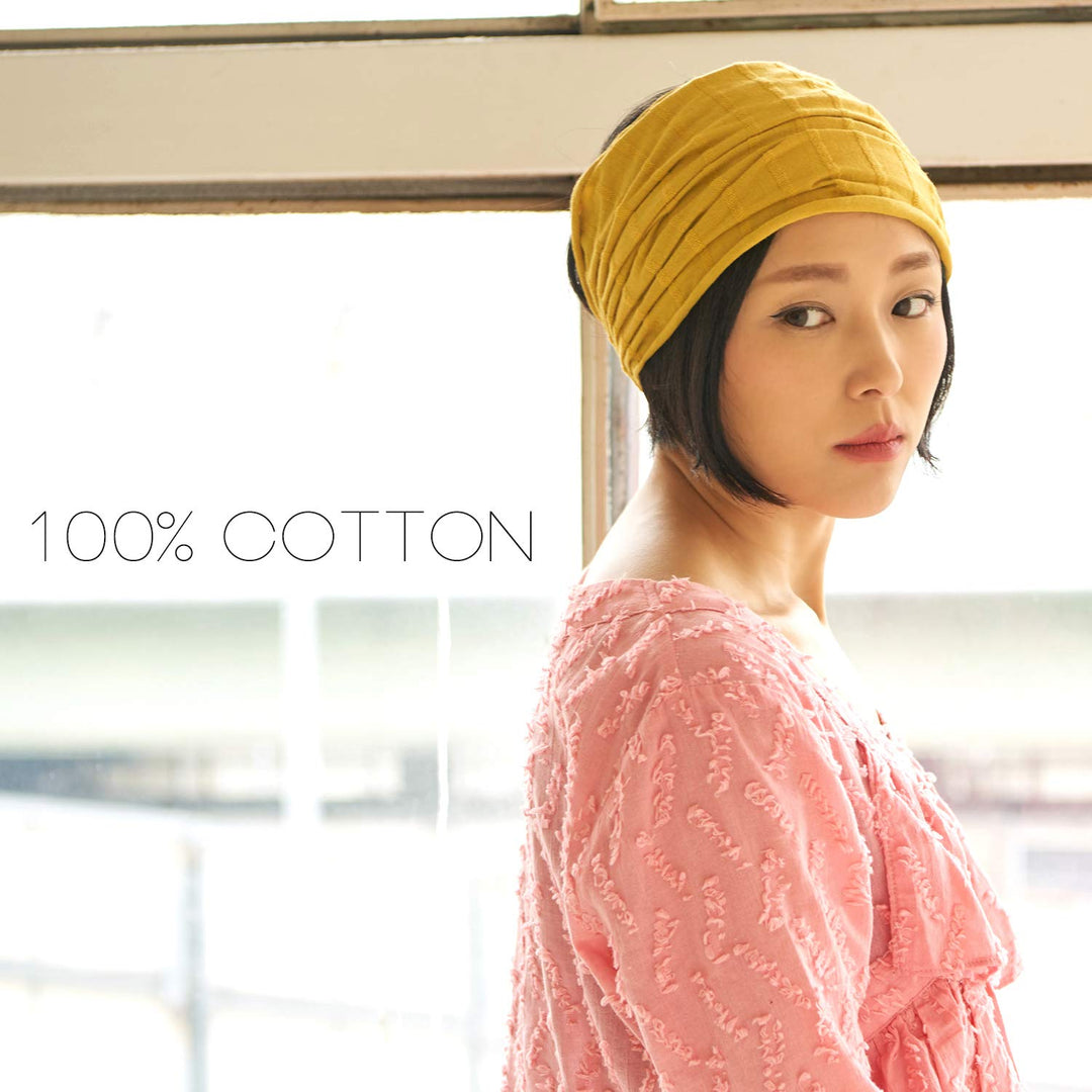 Wide Headband Bandana for Women - Mens Large Hair Turban Head Wraps Boho Band Enge