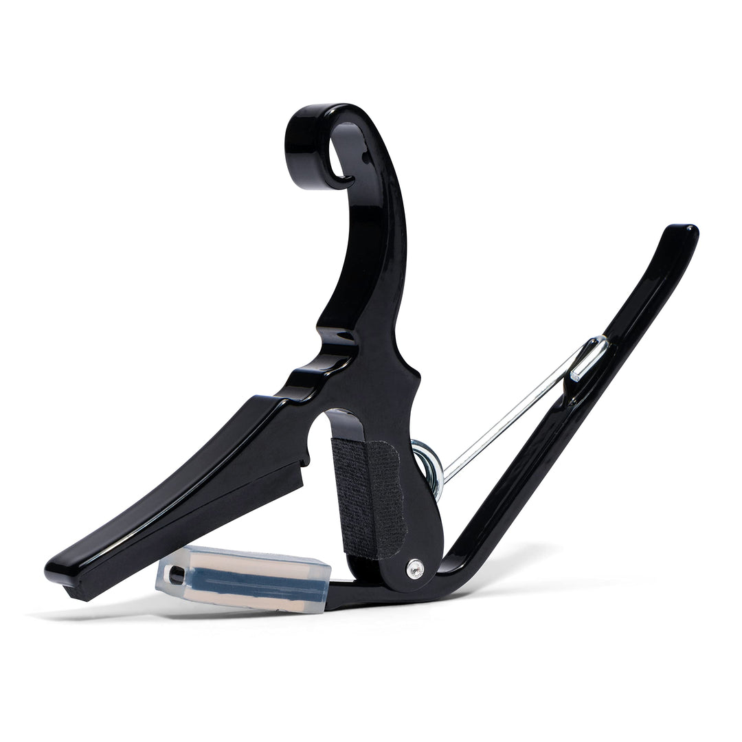 Drop D Partial Guitar Capo, 5-strings, Black, KGDB