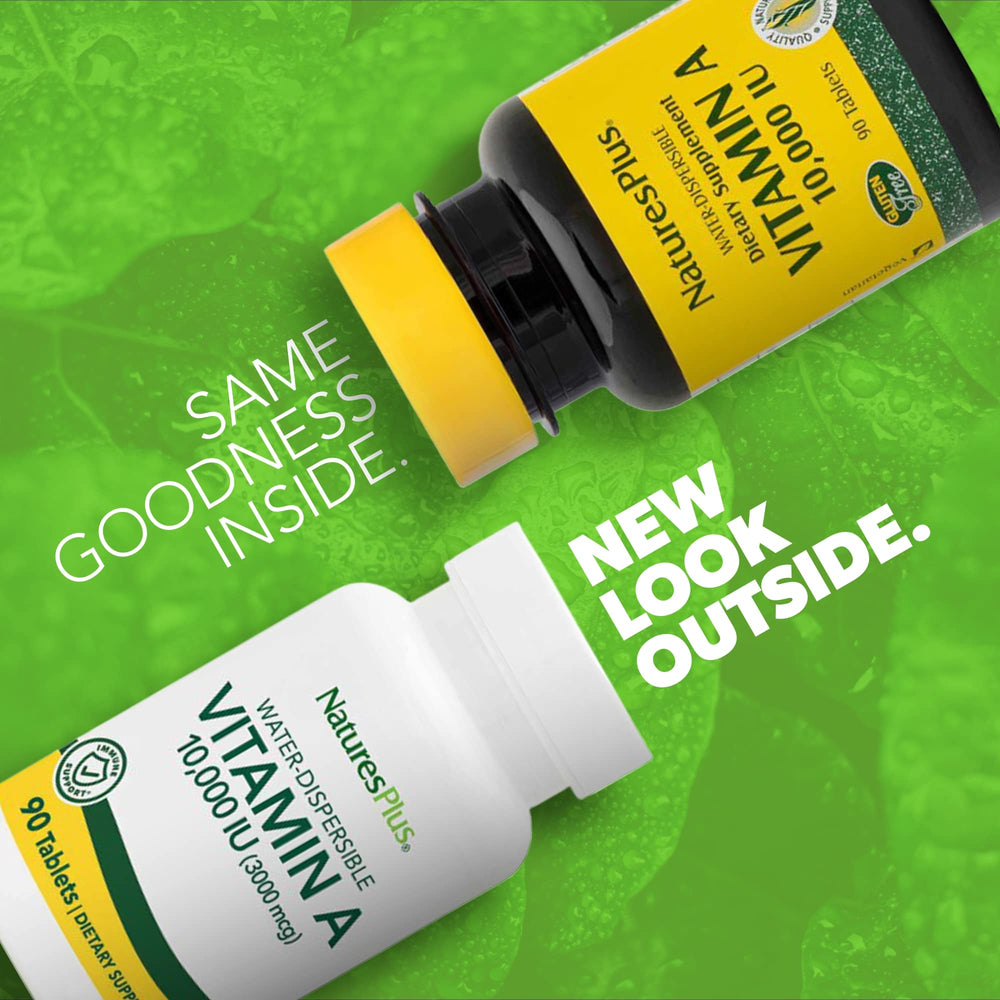 NaturesPlus Vitamin A (Palmitate) - 10,000 iu - Healthy