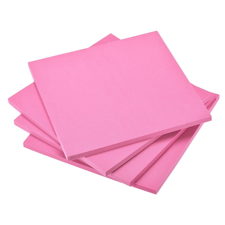 uxcell Pink EVA Foam Sheets 10 x 10 Inch 10mm Thickness