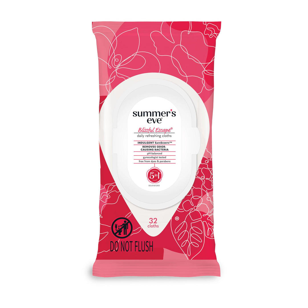 Summerââ‚¬â„¢s Eve Cleansing Cloths, Blissful Escape, 32 Count