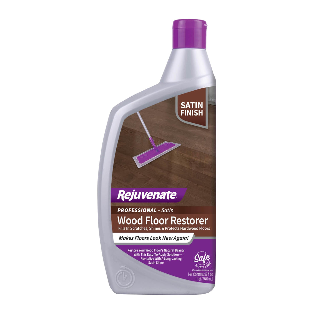 Rejuvenate Professional Satin Finish Wood Floor Restorer, 32 oz