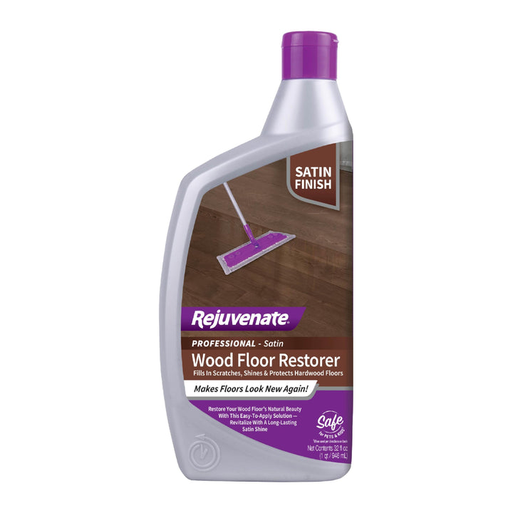 Rejuvenate Professional Satin Finish Wood Floor Restorer, 32 oz