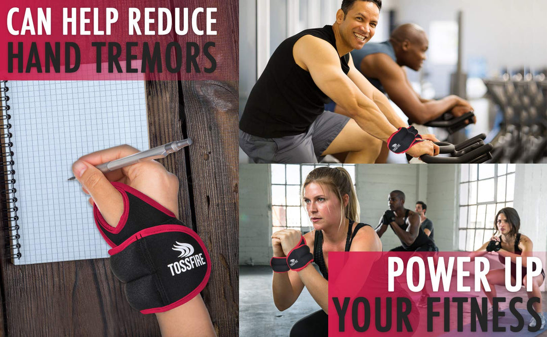 1 Pair of 2 lbs Wrist Weights Set with Thumblock Design, Great for Running Weightlifting Training Cardio Arm Exercise