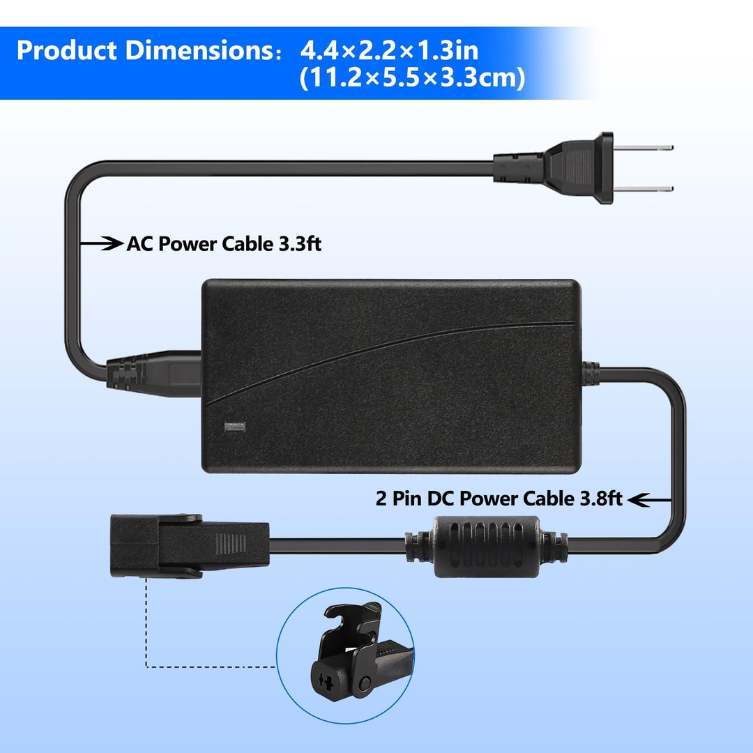 Power Recliner Power Supply, 29V 2A 2 Pin Recliner Powe