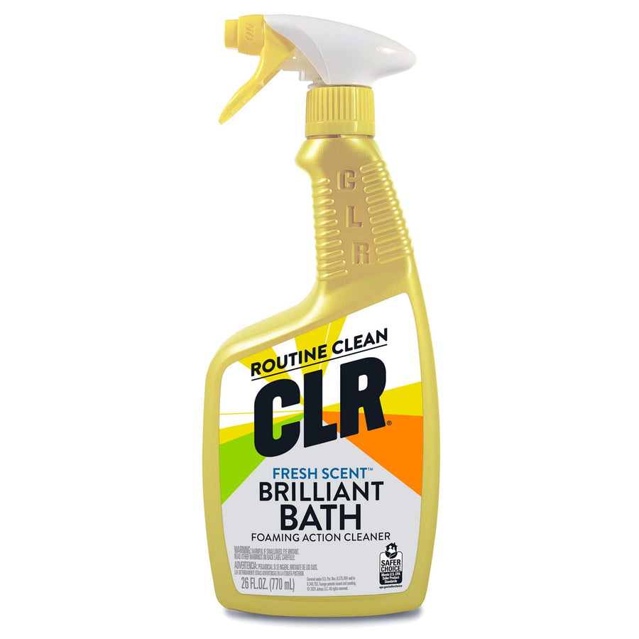 Brilliant Bath, Fresh Scent Foaming Action Cleaner, Spray Bottle, 26 Fl Oz (Pack of 1) (Packaging May Vary)