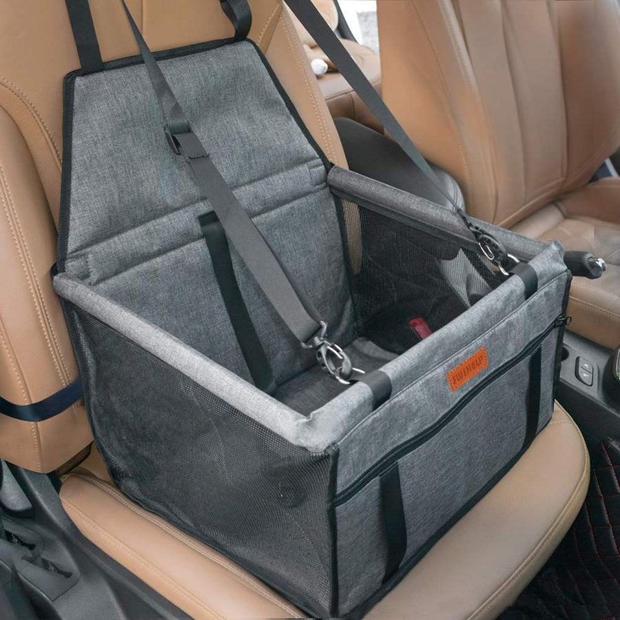 SWIHELP Dog Car Seat Puppy Portable Pet Booster Car Sea