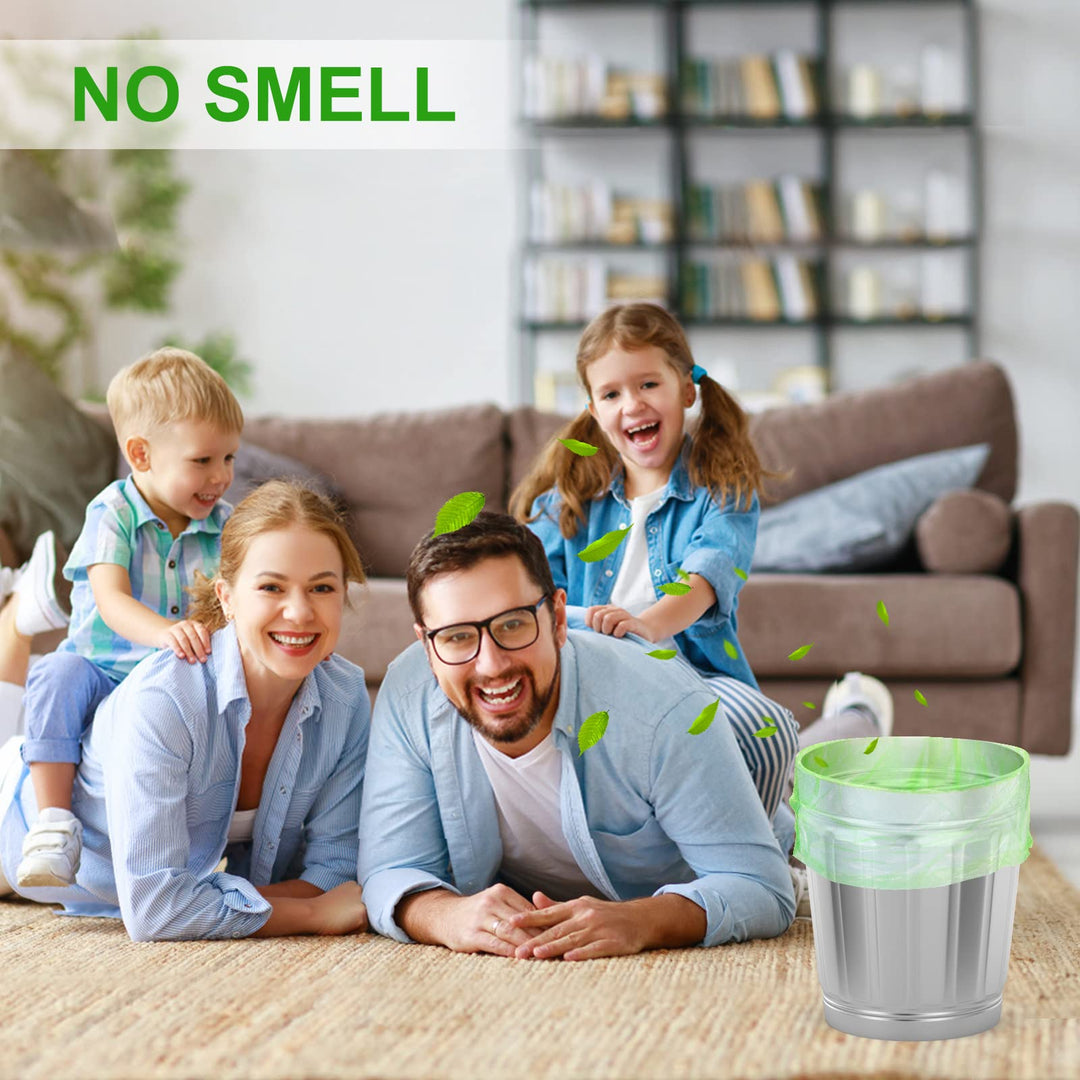Small Trash Bags 4-6 Gallon, Inwaysin 200 Count Biodegr