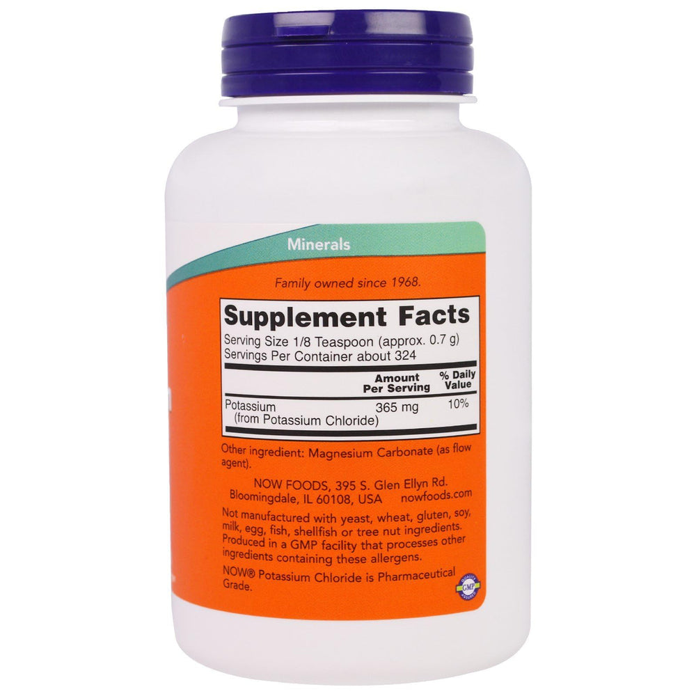 Now Foods: Potassium Chloride Powder Table Salt Substit