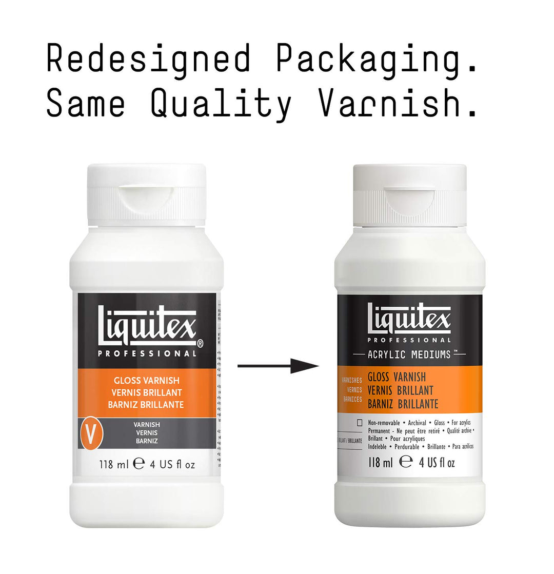 Liquitex Professional Gloss Varnish, 118ml (4-ozl