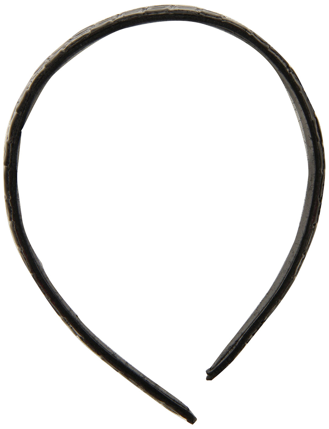 Wide And Comfortable Leather Basket Weave Headband In Colors
