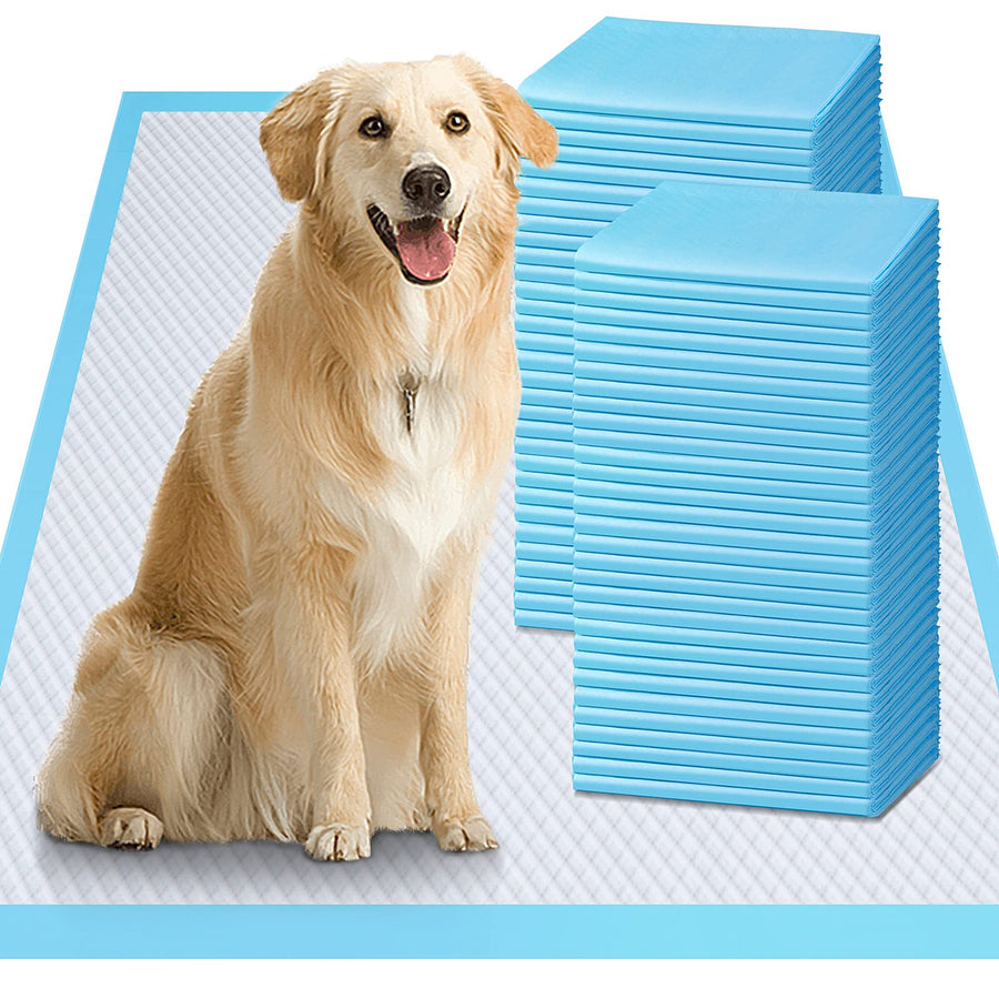 XXL Thicken 6 Layers Ultra Absorbent Dog Pee Pads Extra Large Leak-Proof Odor-Control Puppy Training Pads Quick Dry Pee Pads for Dogs Cats Pets