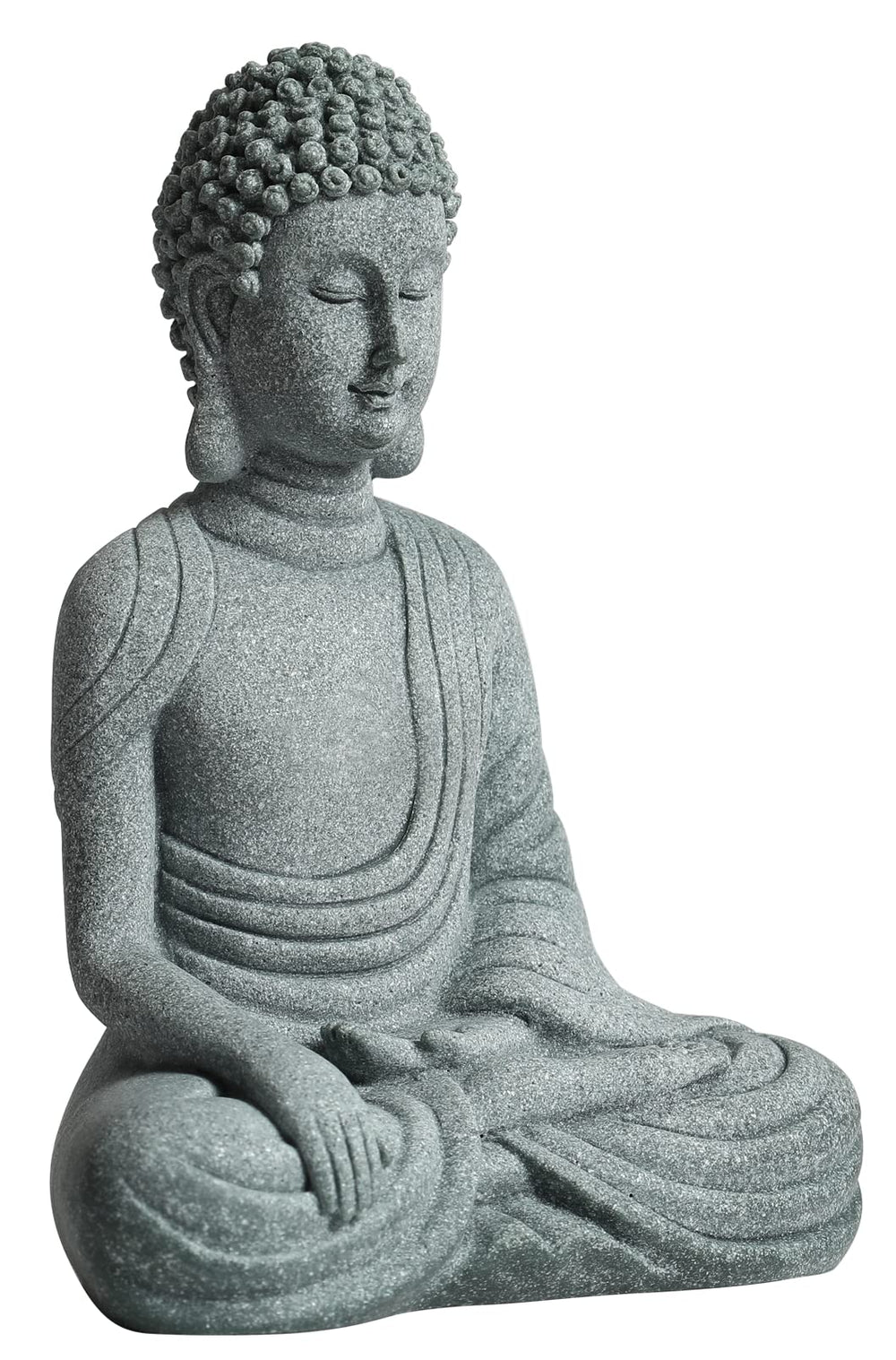 Little Buddha Statue - Handmade Buda Buddha Stone for Meditating Zen Fish Aquarium Tank Desktop Decor,Baby Buddha Figurine,Buddha Statue Indoor, Buddha Statue Outdoor, Buddha Statues for Home