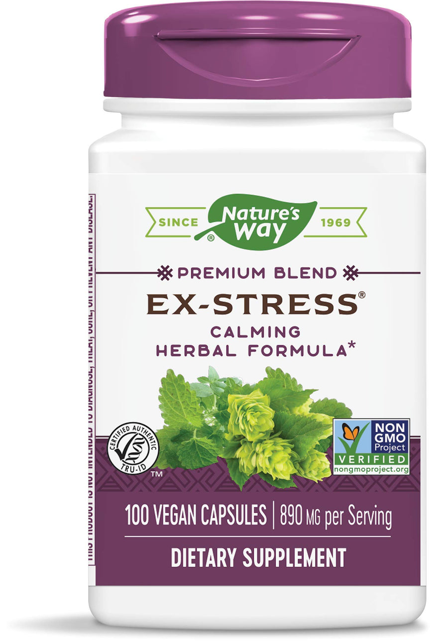 Nature's Way Ex-Stress, 445 mg, 100 Capsules