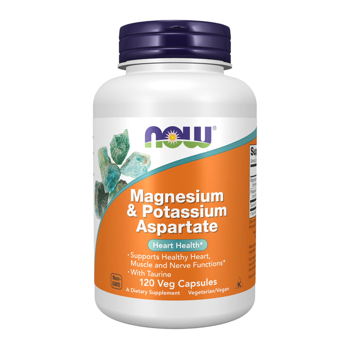 NOW Foods Supplements, Magnesium &amp; Potassium As