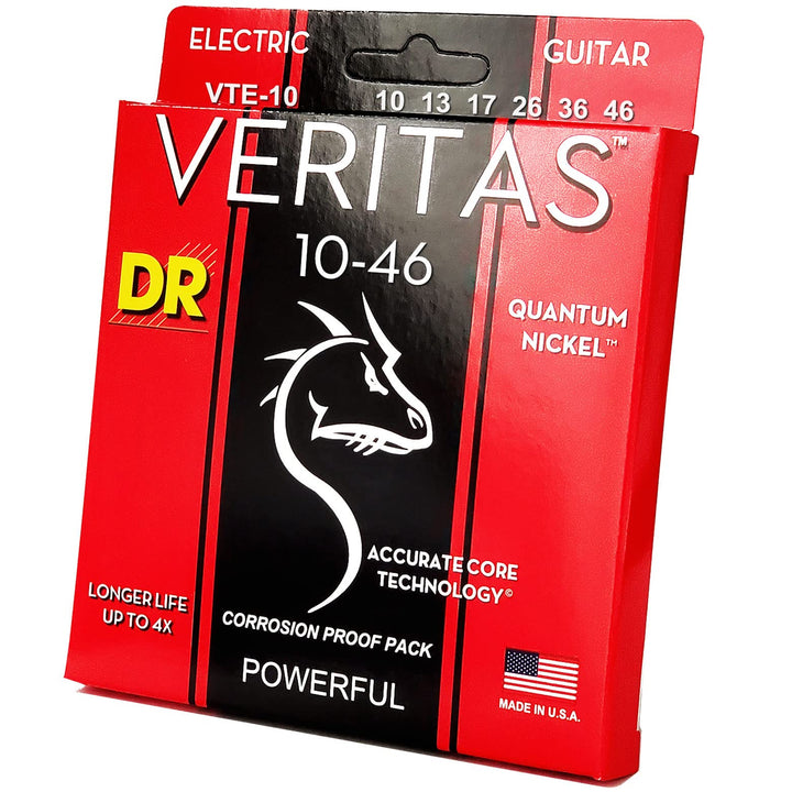 DR Strings VERITAS Electric Guitar Strings (VTE-10)