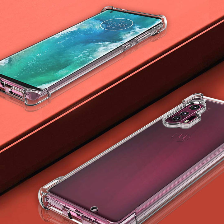 Osophter for Moto Edge Plus Case Clear Moto Edge+ Case 