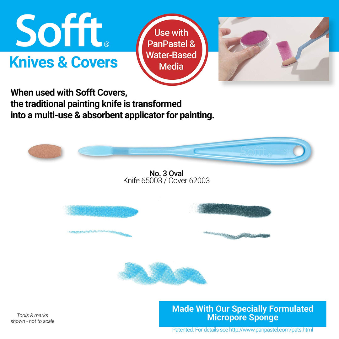 Armadillo Art &amp; Craft Colorfin Sofft Knife &