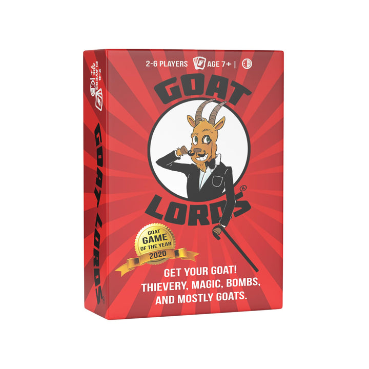 Goat Lords - Most Addicting Card Games for Families, Teens, Kids (Boy and Girl) Ages 7 and Up - Family Board Games, Fun Game, Card Game for Adults or Family Game Night! A Great Gift Idea!