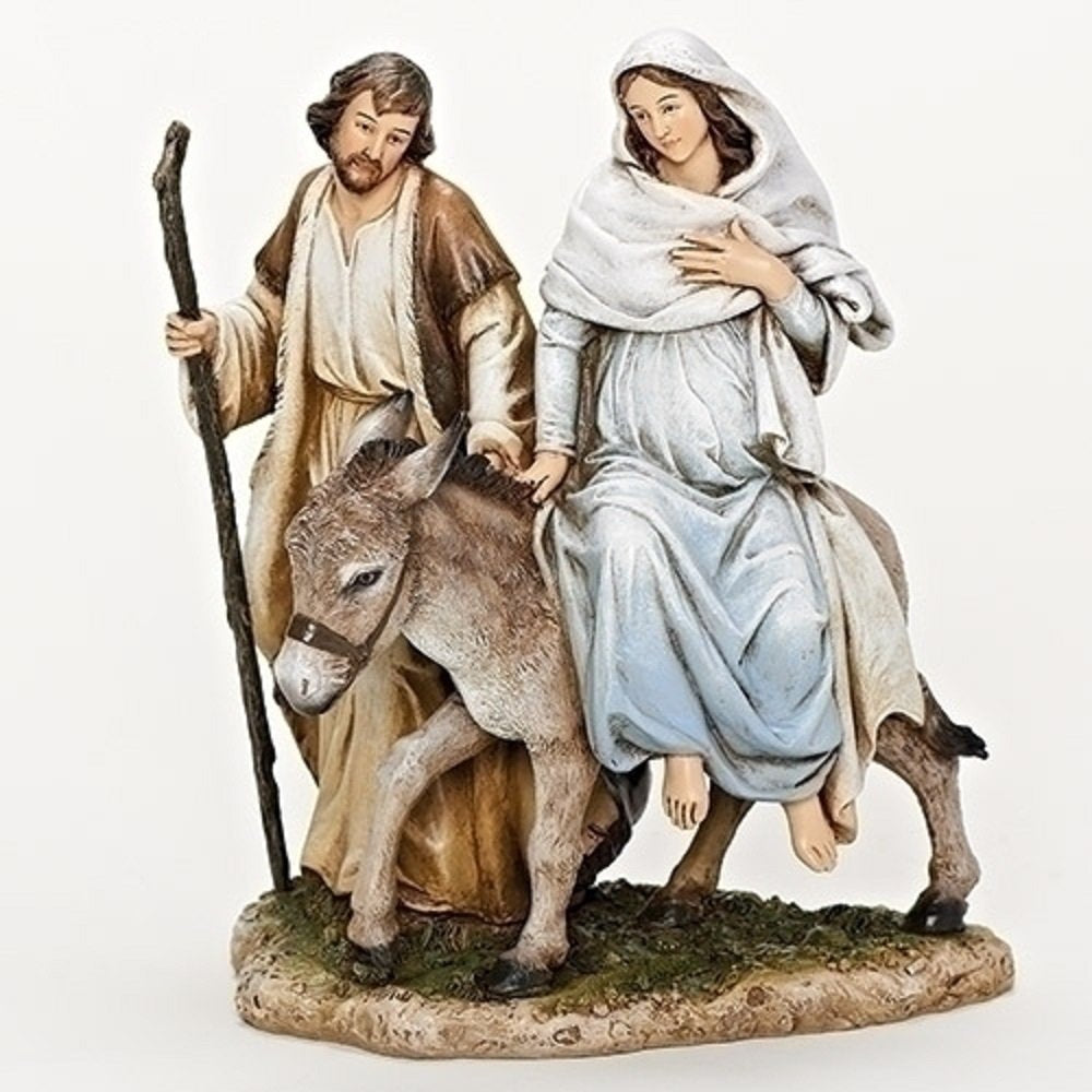 Joseph&#39;s Studio , Renaissance Collection, 8 H LA Posada Figure, Home Décor, Devout Gift, Prayerful Inspiration (5x6x8)