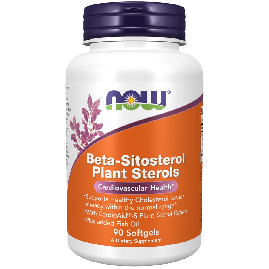 NOW Foods Supplements, Beta-Sitosterol Plant Sterols wi