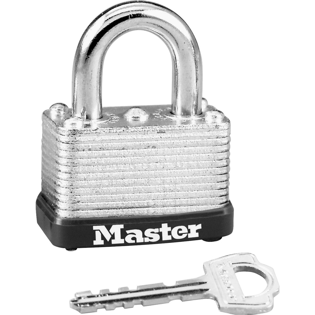 22D Warded Padlock, 1-1/2-inch wide, Silver
