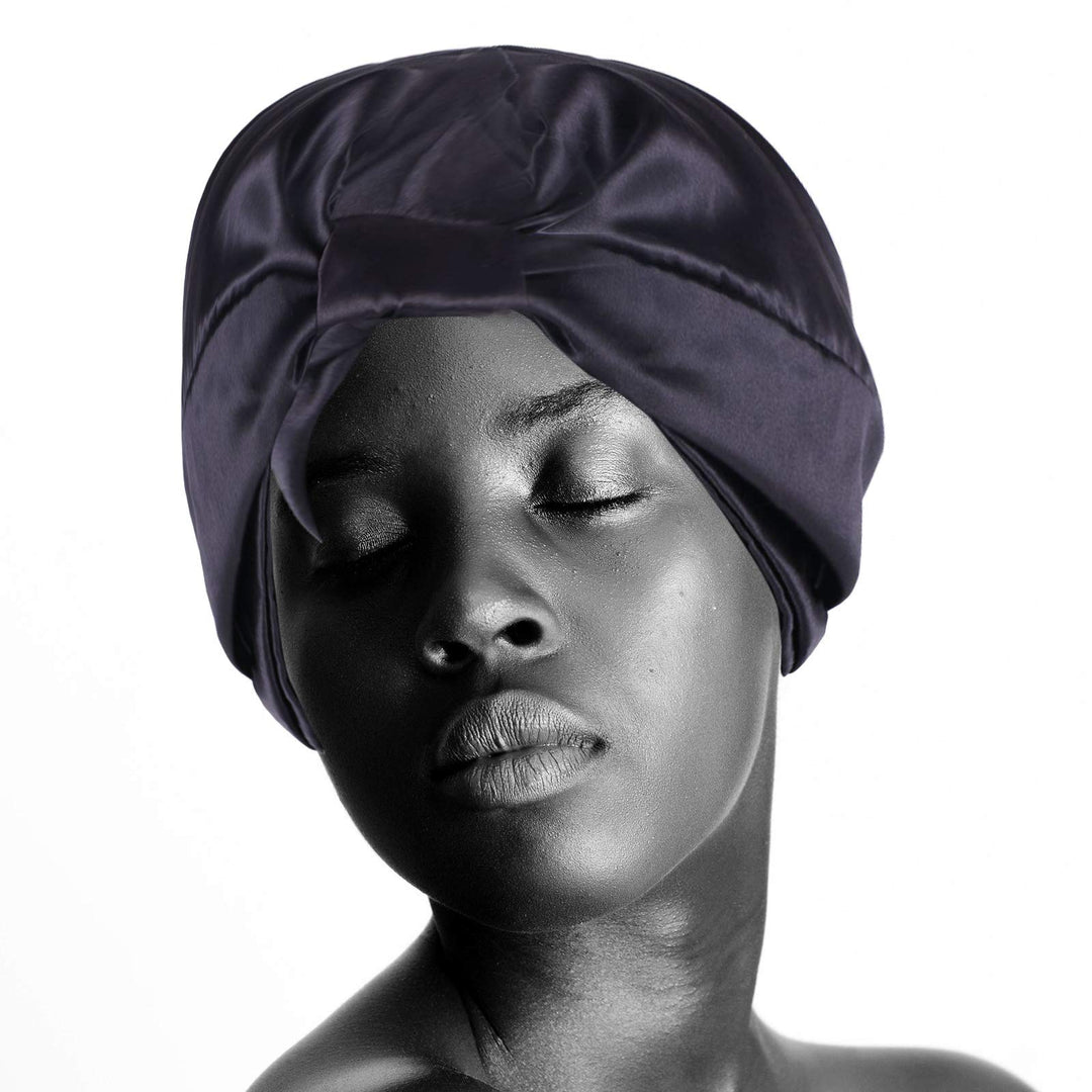 3PCS Chemo Sleep Turban Silk Head Wrap Satin Silk Bonnet Elastic Turban Sleep Bonnet Cap Night Sleep Hat Head Cover Turban Headwear Turban Silk Sleeping Cap for Sleeping Women Girls Curly Hair
