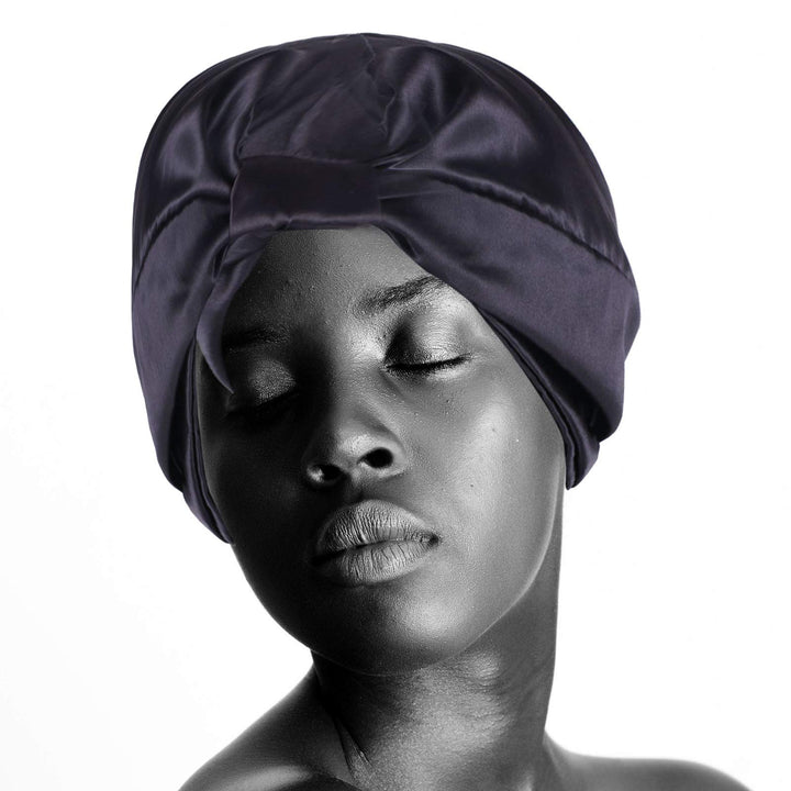 3PCS Chemo Sleep Turban Silk Head Wrap Satin Silk Bonnet Elastic Turban Sleep Bonnet Cap Night Sleep Hat Head Cover Turban Headwear Turban Silk Sleeping Cap for Sleeping Women Girls Curly Hair