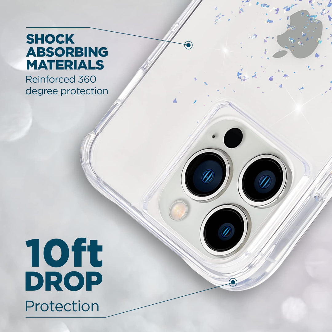Case-Mate iPhone 13 Pro Max Case Twinkle Ombre Stardust