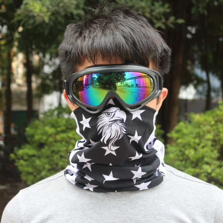 GAMPRO GAMPRO American Flag Eagle Pattern Outdoor Face 