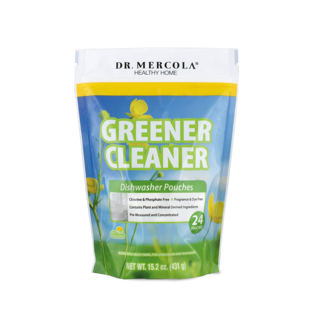 Dr. Mercola Greener, Cleaner Dishwasher Pouches, 24 pou