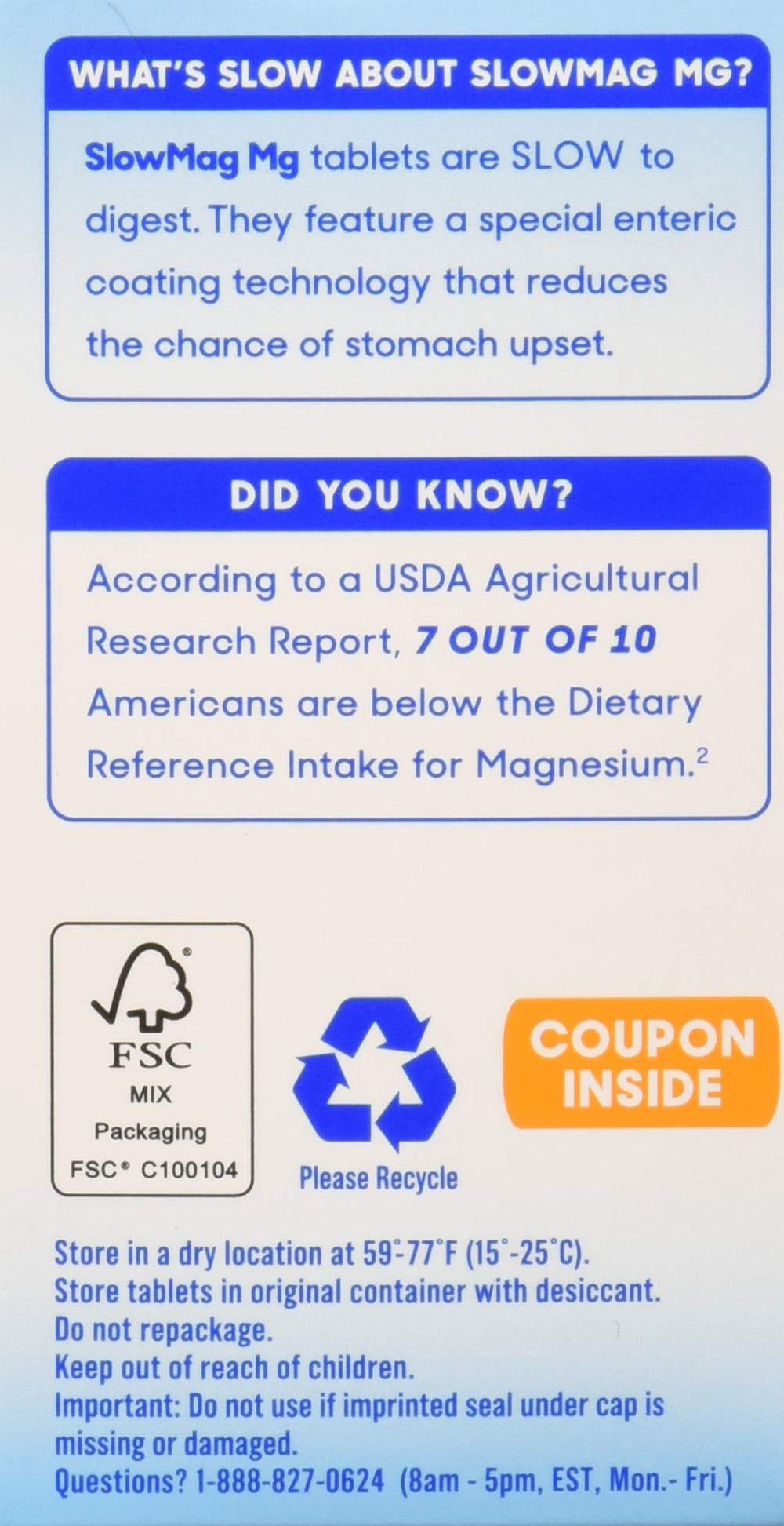 Slow-Mag Slow-Mag Magnesium Chloride With Calcium, Pack