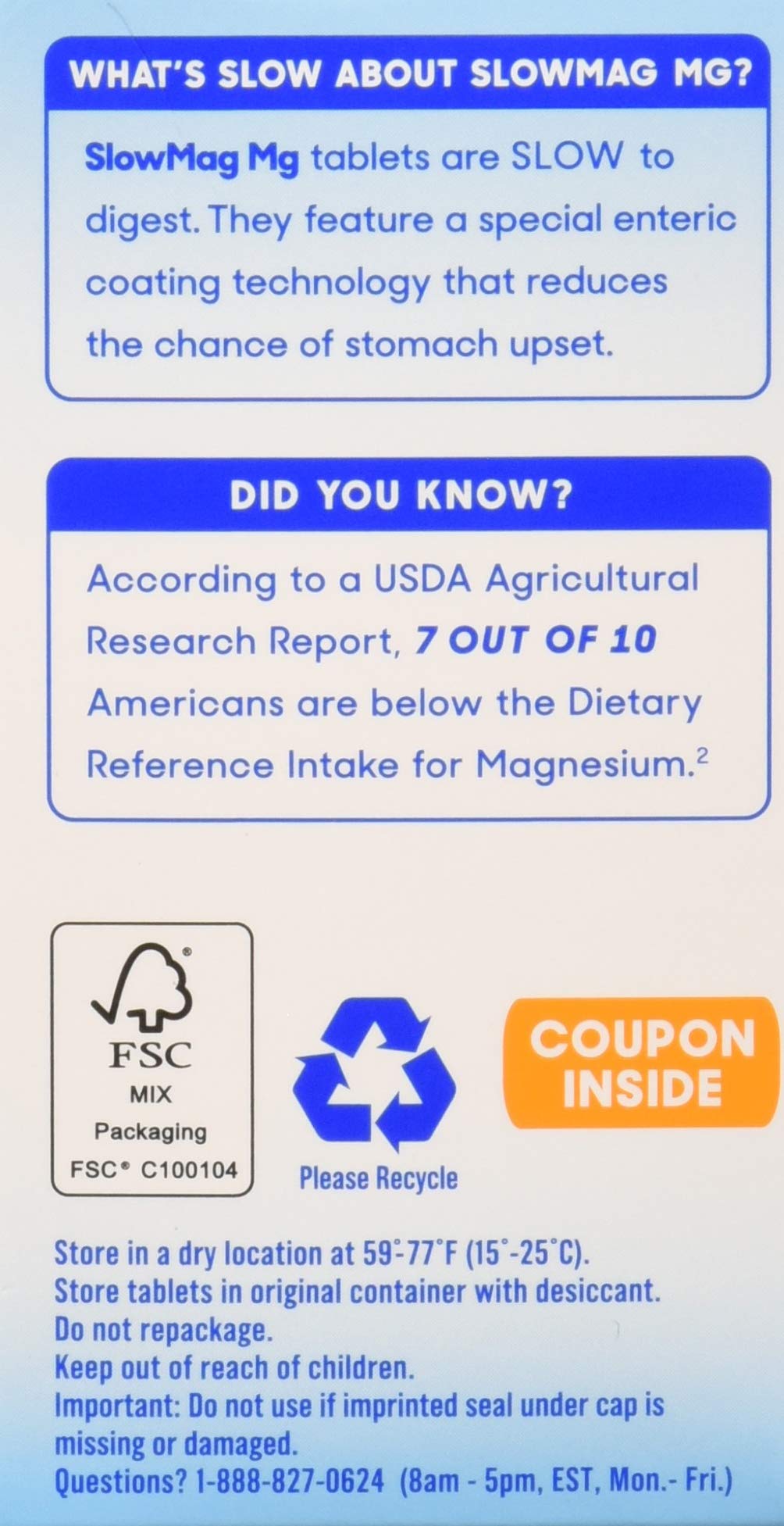 Slow-Mag Slow-Mag Magnesium Chloride With Calcium, Pack