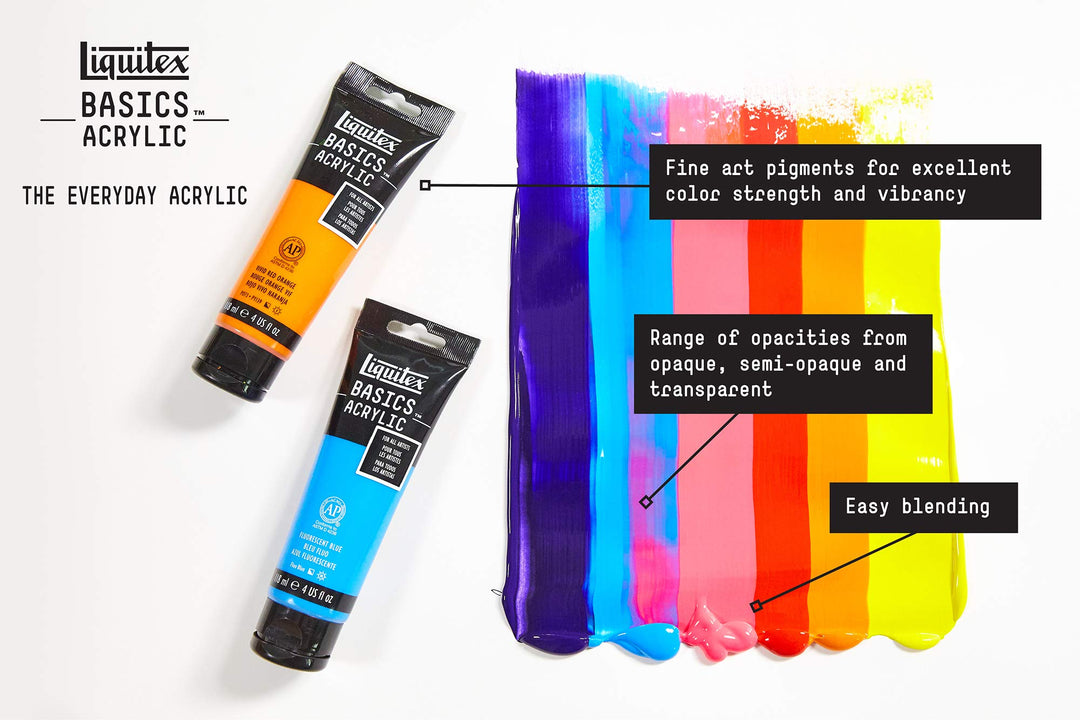 Liquitex BASICS Acrylic Paint, 400ml (13.5-oz) Bottle, 