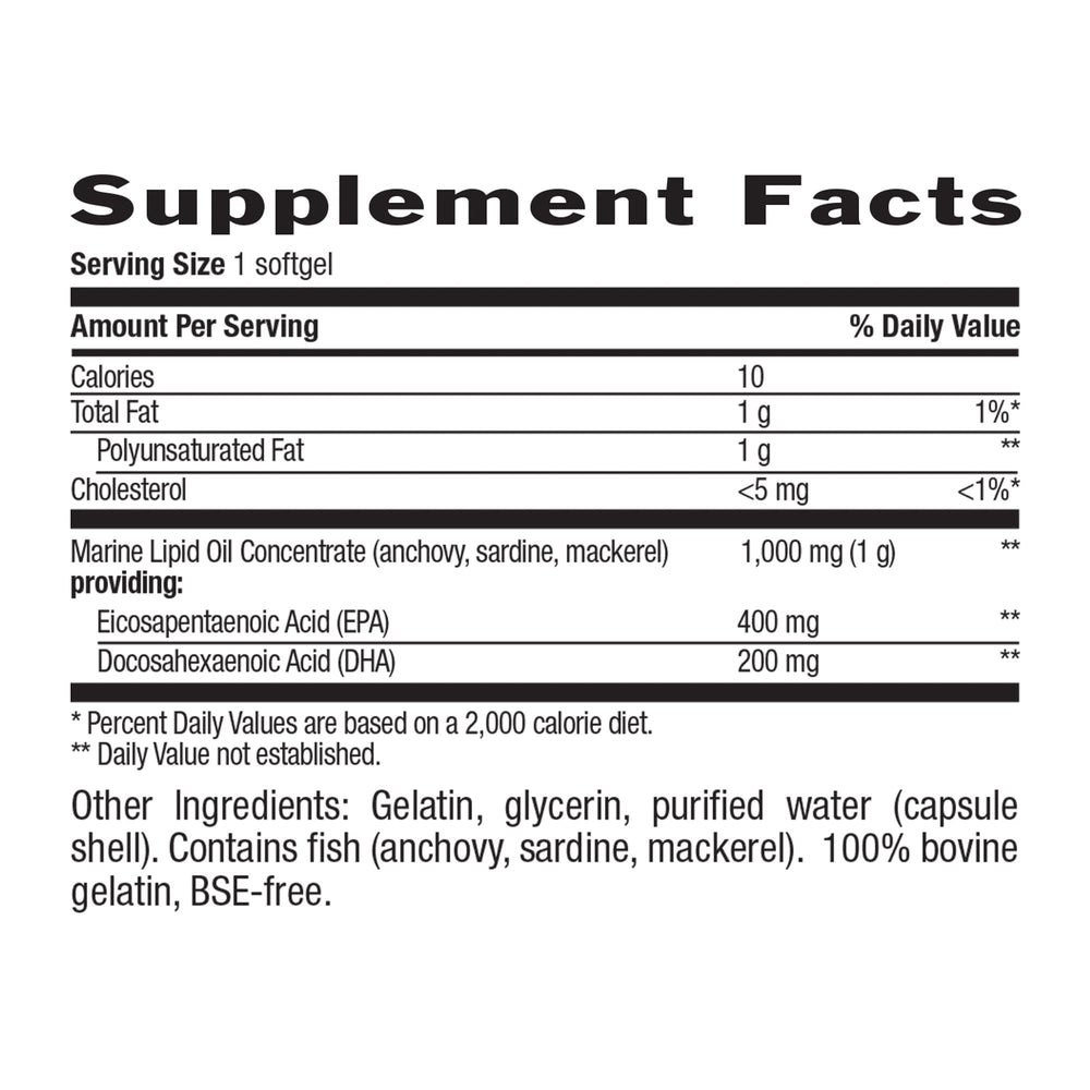 Country Life - Super Omega-3, Concentrated - 60 Softgel