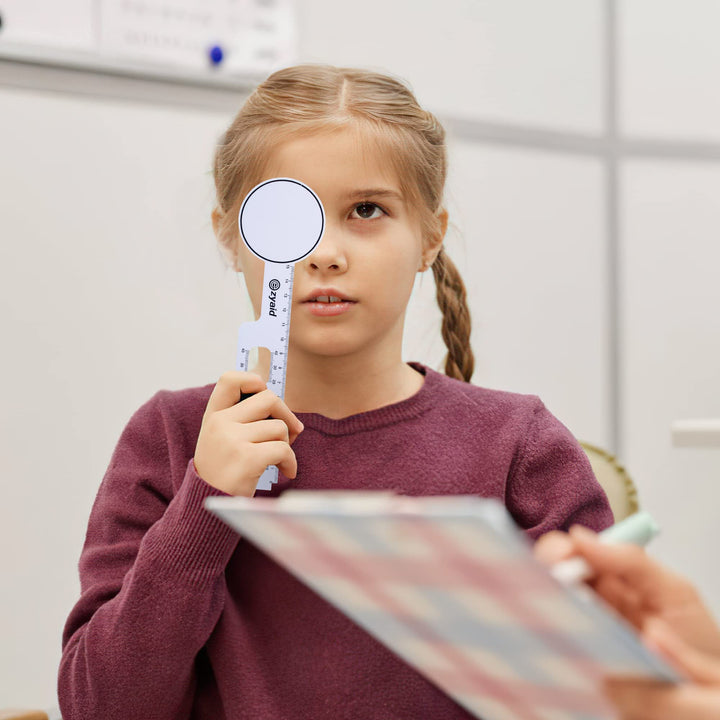 Snellen Eye Chart with Eye Occluder