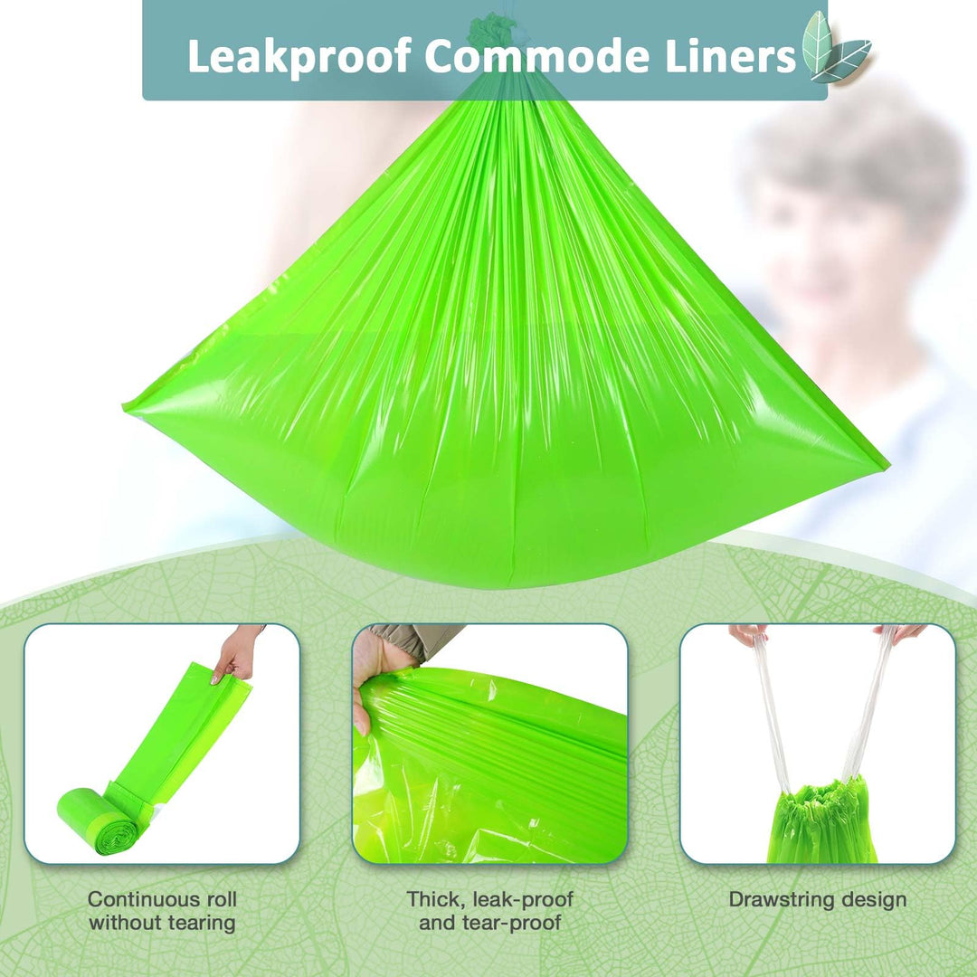 Commode Liners for Bedside Commode Vanilla Scented 100p