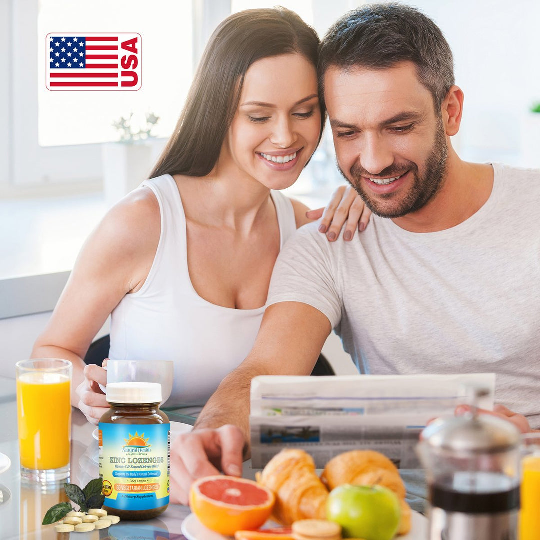 Immune Support with Zinc and Vitamin C - 60 Easy Dissol