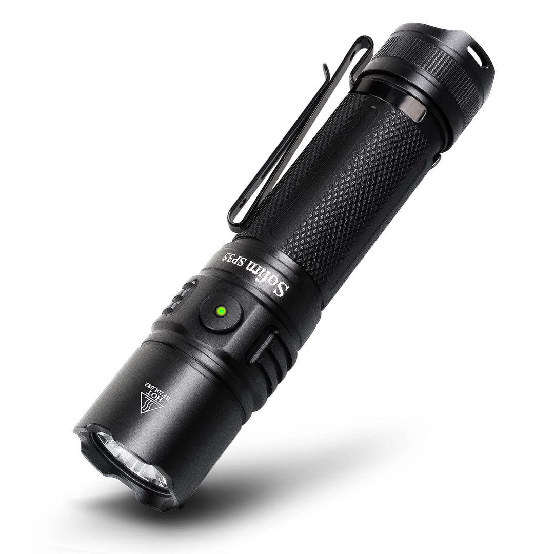 sofirn SP35 2000 Lumen EDC Flashlight, Super Bright USB